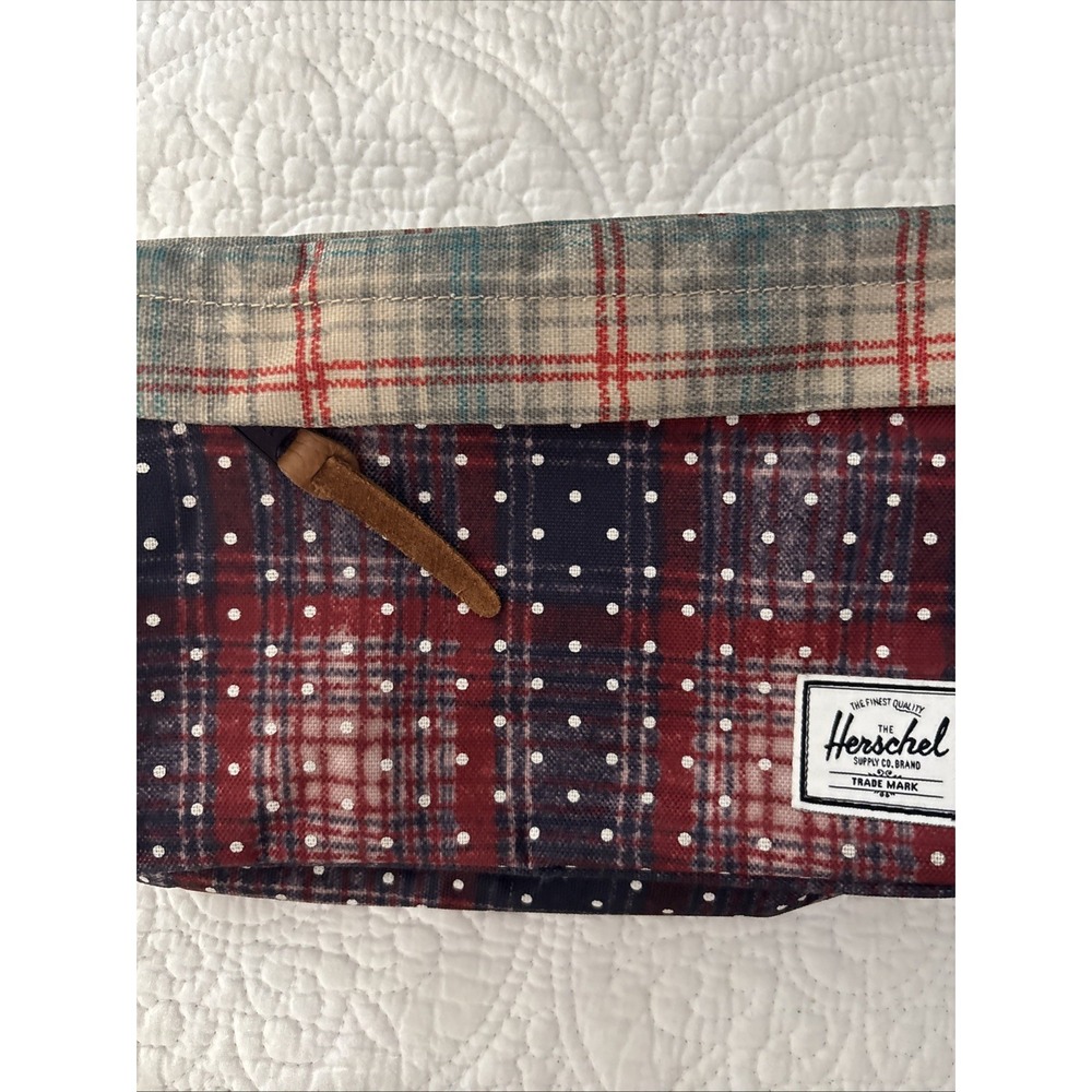 Herschel Supply Company, Plaid And Patterned Travel Tote 9" X 6" - Picture 3 of 9